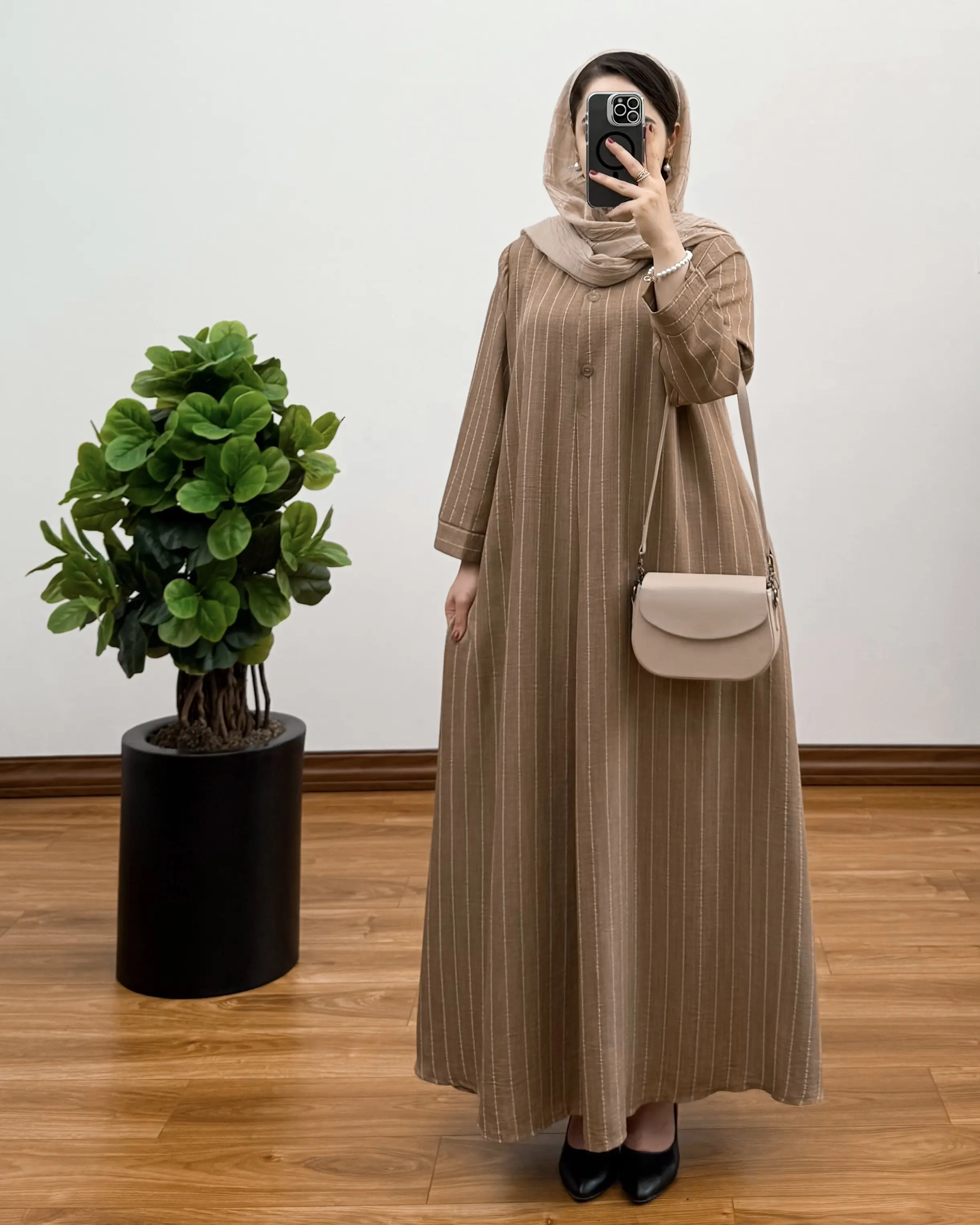 پیراهن مانتویی ایتالیایی متینا